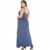 Sexy Women Maxi Dress Dot Print High Split Spaghetti Strap Deep V Neck Sundress Beach Long Dress Red